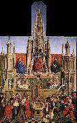 unknow artist The Source of Life and the Triumph of Church over the Synagogue oil painting on canvas